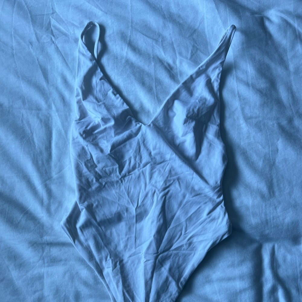KOOKAI white bodysuit tank top